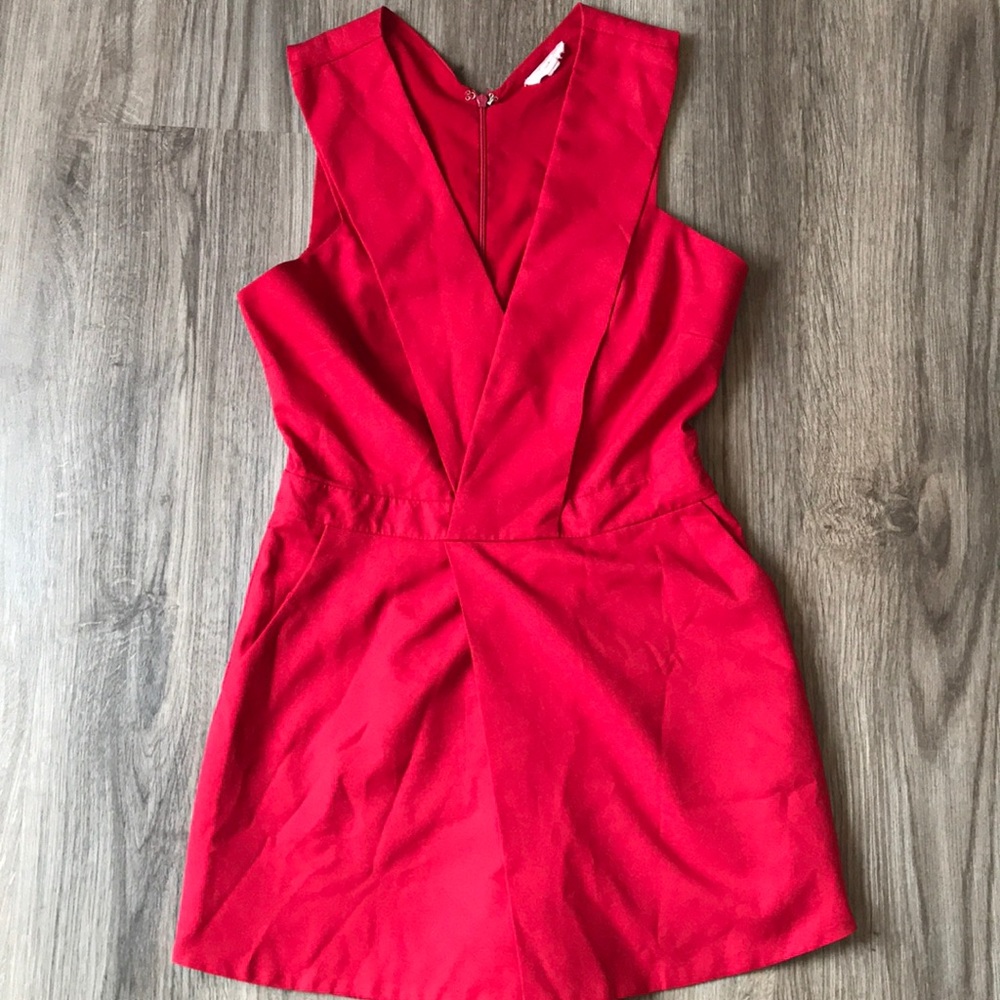 BRAND NEW RED ROMPER